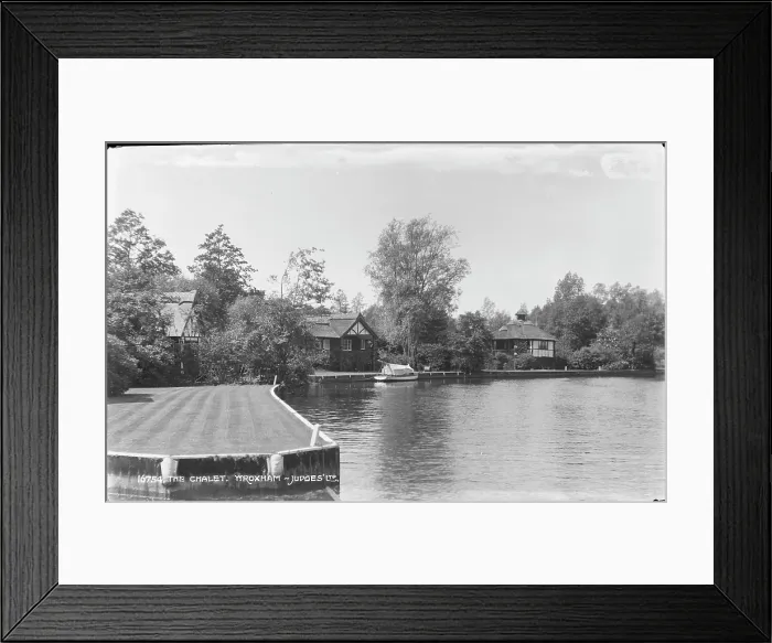 Framed Print : The Chalet at Yroxham Framed Print : The Chalet at Yroxham
