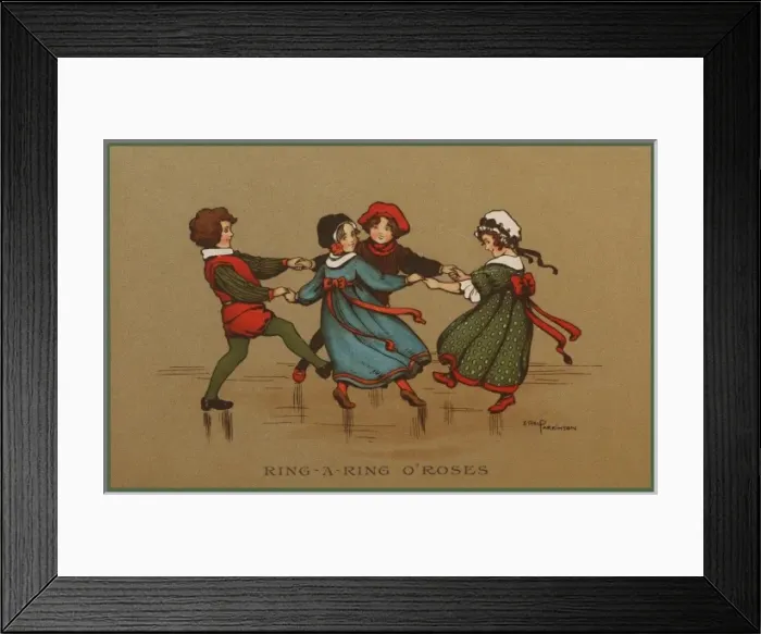 Framed Print : Ring-A-Ring O Roses Framed Print : Ring-A-Ring O Roses