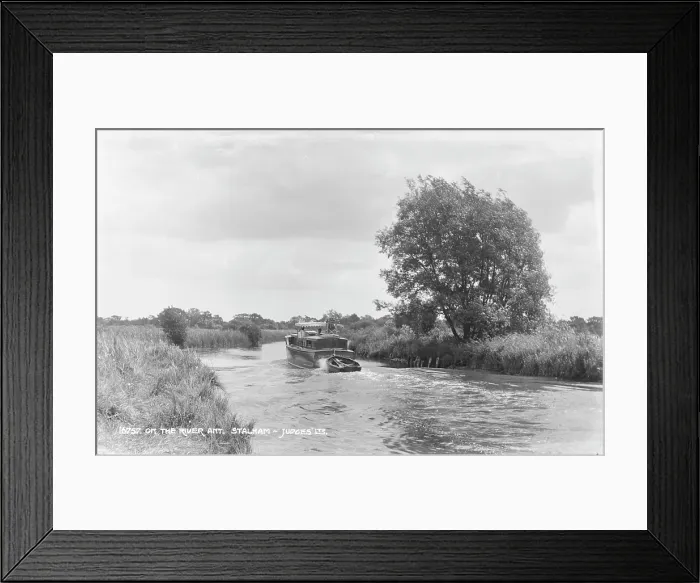 Framed Print : On the River Ant, Stalham Framed Print : On the River Ant, Stalham