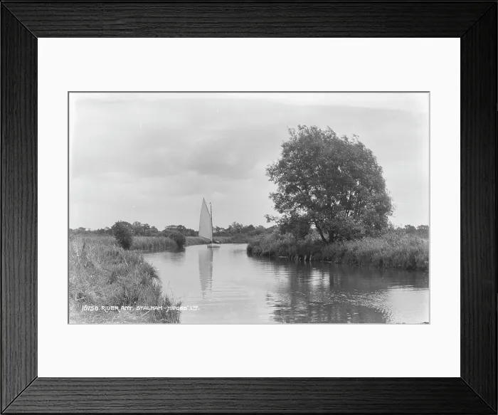 Framed Print : Sailing on the River Ant Framed Print : Sailing on the River Ant