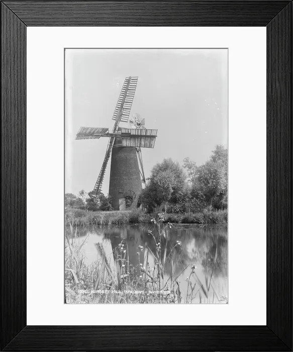 Framed Print : Hunsett Mill