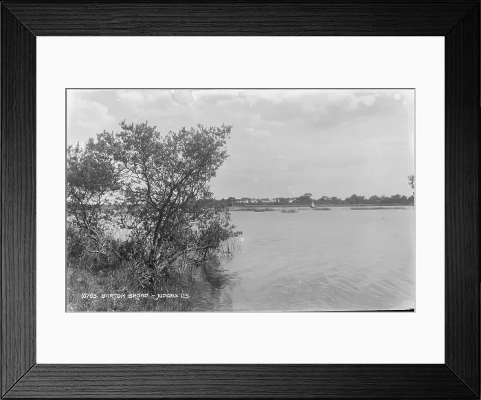 Framed Print : Scenic View of Barton Broad Framed Print : Scenic View of Barton Broad