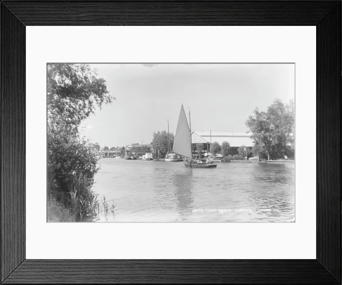 Framed Print : Sailing on Town Reach Framed Print : Sailing on Town Reach