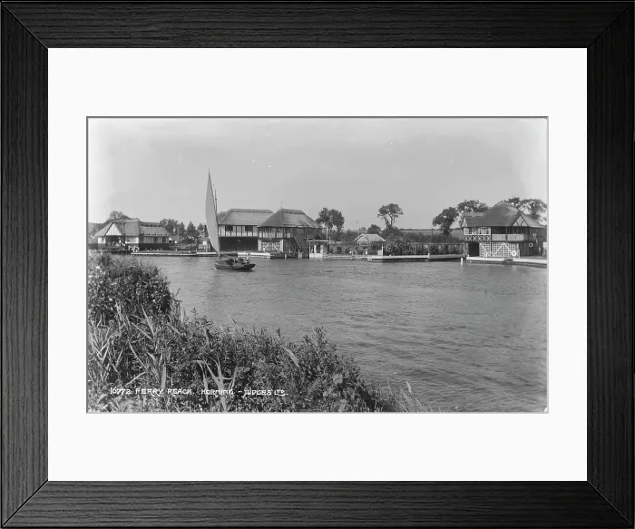 Framed Print : Ferry Reach, Horning Framed Print : Ferry Reach, Horning
