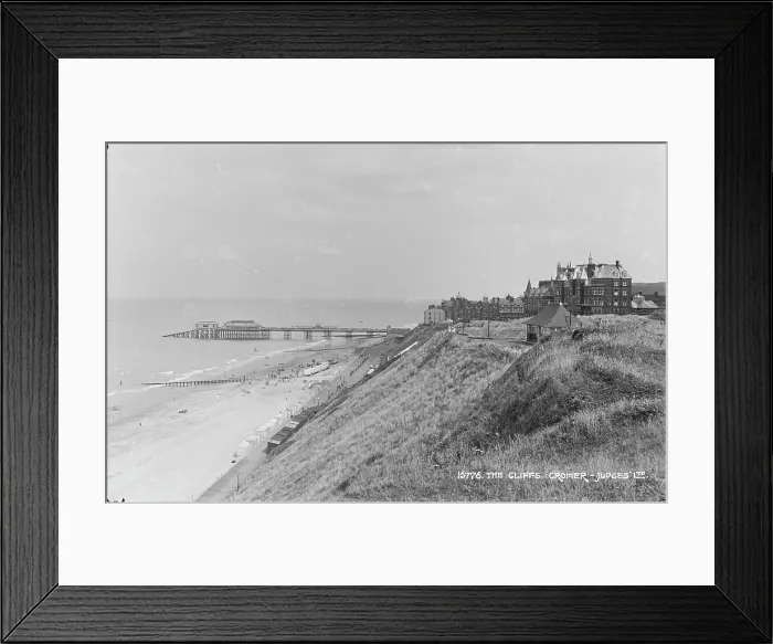 Framed Print : The Cliffs of Cromer Framed Print : The Cliffs of Cromer