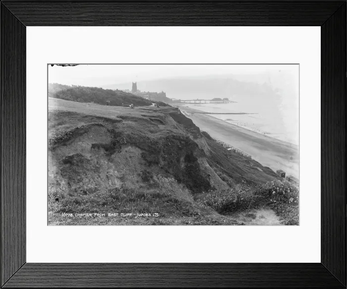 Framed Print : Cromer from East Cliff Framed Print : Cromer from East Cliff