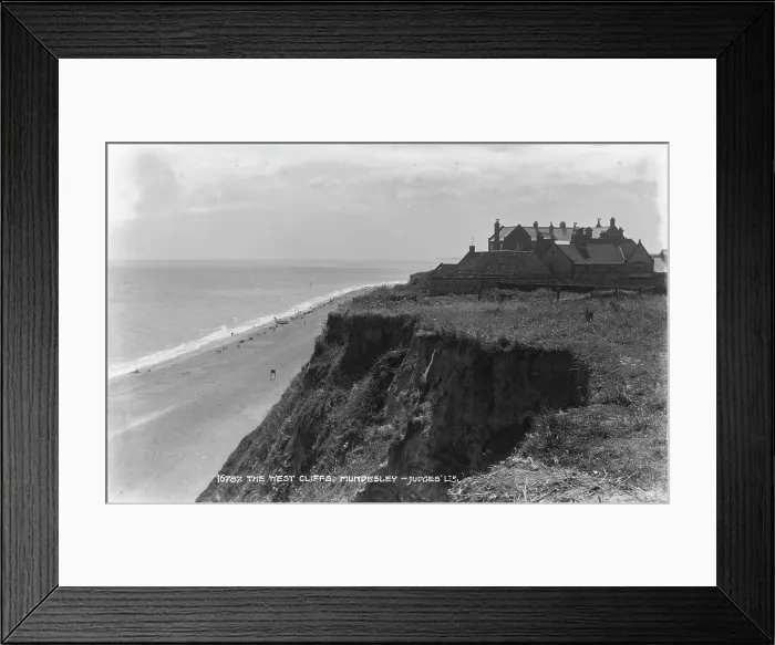 Framed Print : The West Cliffs, Mundesley Framed Print : The West Cliffs, Mundesley