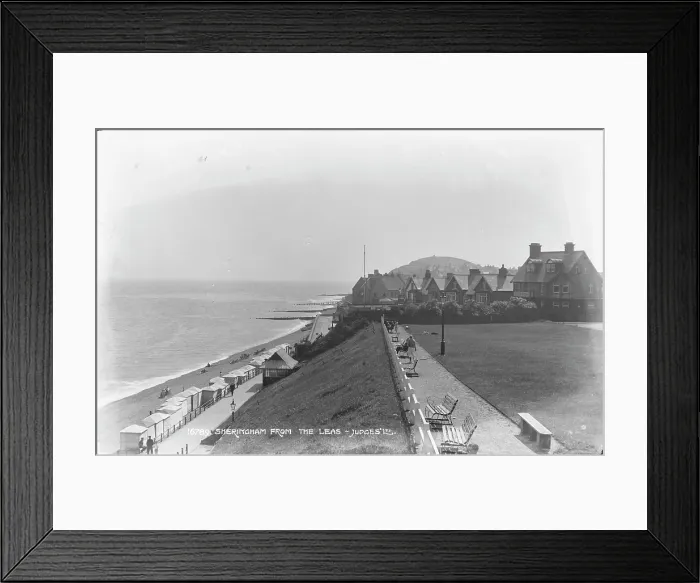 Framed Print : Sheringham from The Leas Framed Print : Sheringham from The Leas