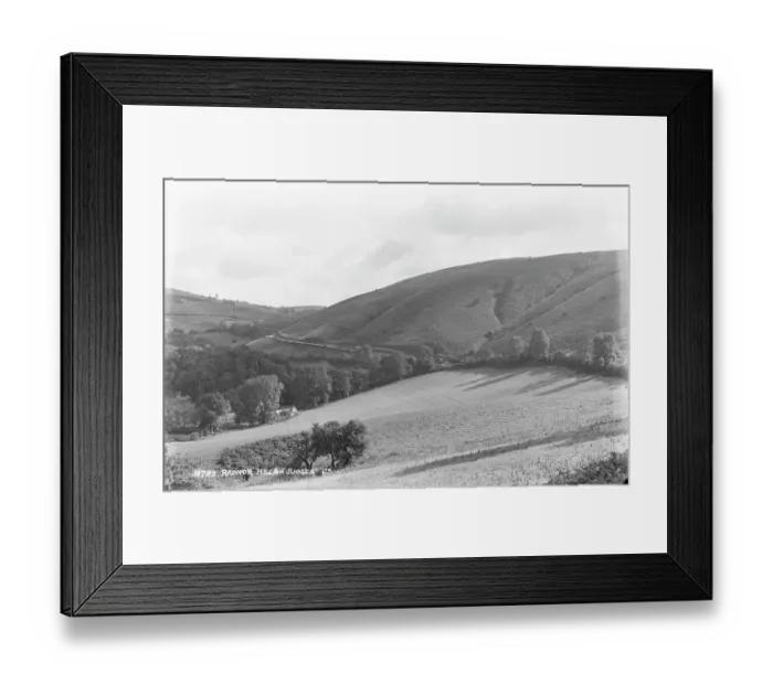 Framed Print : Scenic View of Radnor Hills Framed Print : Scenic View of Radnor Hills