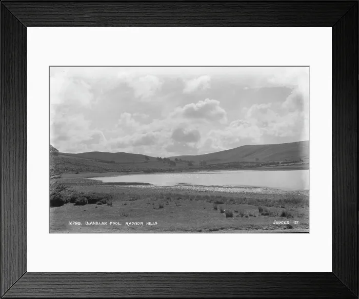 Framed Print : Llanillan Pool in Radnor Hills Framed Print : Llanillan Pool in Radnor Hills
