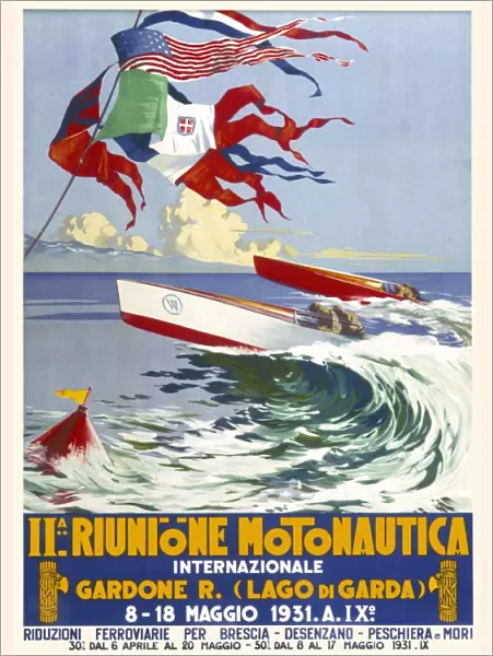 Poster for Speedboat Race - Lake Garda