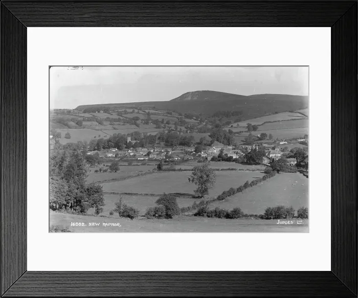 Framed Print : Scenic View of New Radnor Framed Print : Scenic View of New Radnor