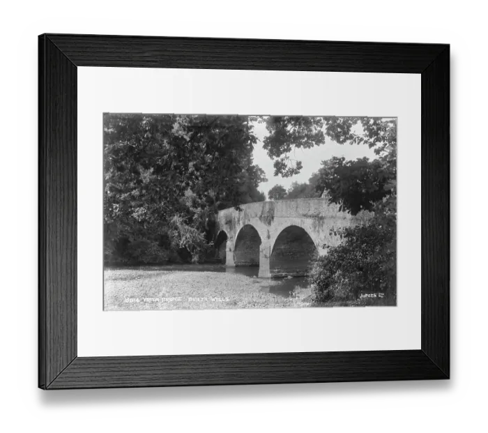 Framed Print : Yron Bridge, Builth Wells Framed Print : Yron Bridge, Builth Wells