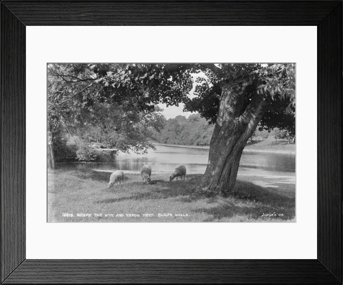 Framed Print : Where the Wye and Yfron Meet Framed Print : Where the Wye and Yfron Meet