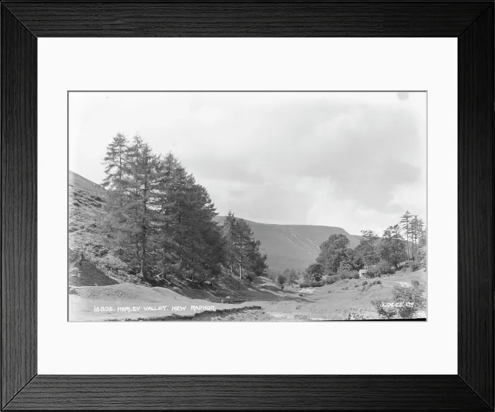Framed Print : Scenic View of Harley Valley Framed Print : Scenic View of Harley Valley