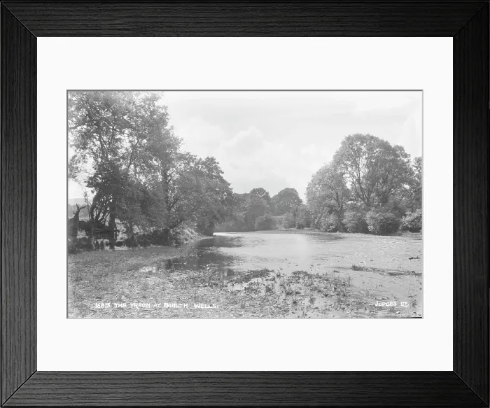 Framed Print : The Yfon at Builth Wells Framed Print : The Yfon at Builth Wells