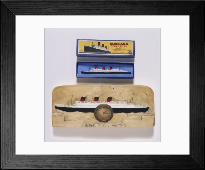 Framed Print : Queen Mary items Framed Print : Queen Mary items
