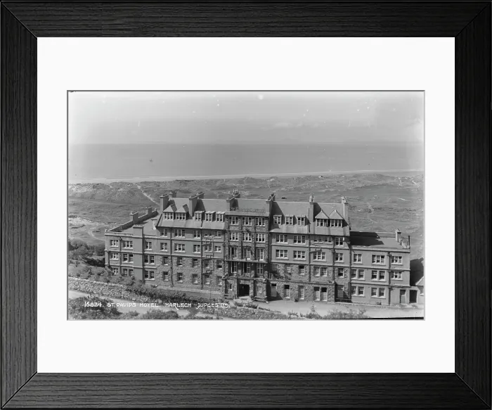 Framed Print : St. David's Hotel in Harlech Framed Print : St. David's Hotel in Harlech