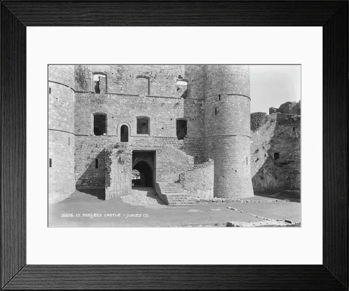 Framed Print : Harlech Castle Ruins Framed Print : Harlech Castle Ruins