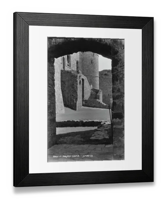 Framed Print : View of Harlech Castle Framed Print : View of Harlech Castle