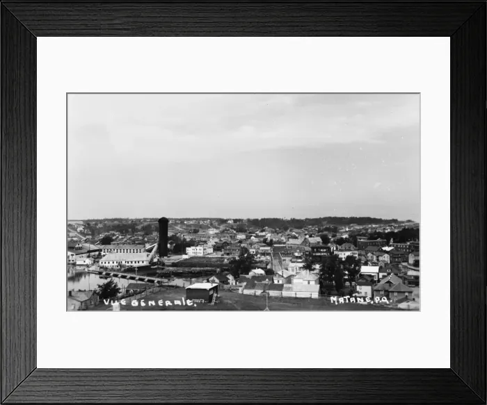 Framed Print : Quebec, Canada - Matane Framed Print : Quebec, Canada - Matane