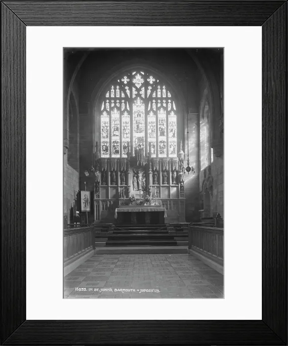 Framed Print : Interior of St. John's Church Framed Print : Interior of St. John's Church