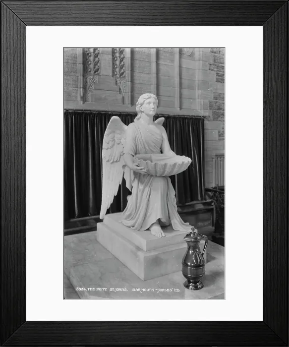 Framed Print : The Angel Statue at St. John's Framed Print : The Angel Statue at St. John's