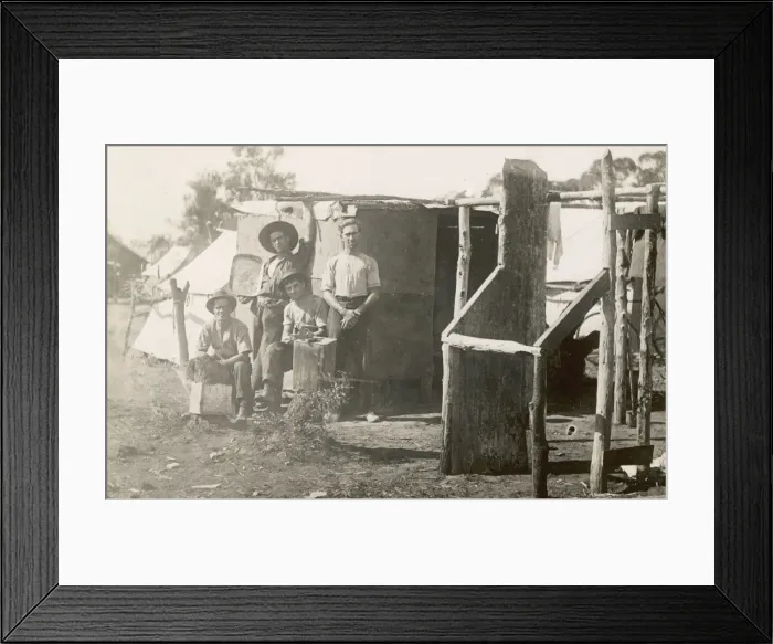 Framed Print : Outback Camp Framed Print : Outback Camp