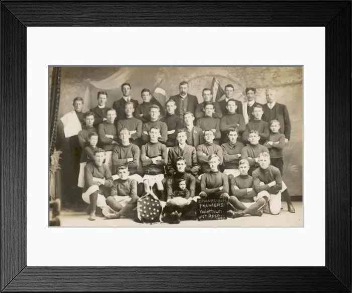 Framed Print : Gymnasium FC 1908 Framed Print : Gymnasium FC 1908
