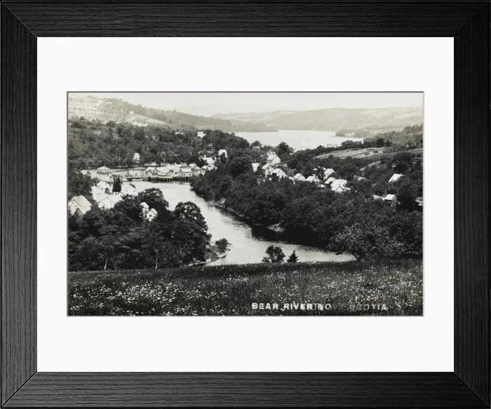 Framed Print : Bear River, Nova Scotia Framed Print : Bear River, Nova Scotia