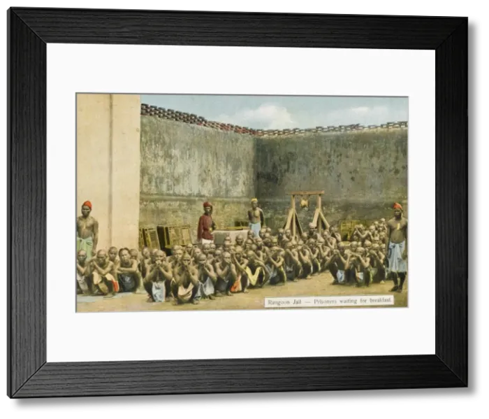 Framed Print : Burma (Myanmar) - Rangoon (Yangon) - Prisoners Framed Print : Burma (Myanmar) - Rangoon (Yangon) - Prisoners