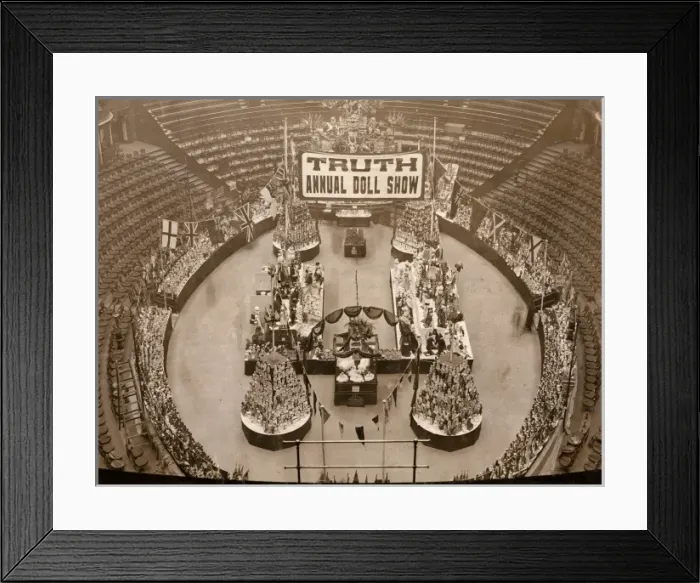 Framed Print : Annual Doll Show, Royal Albert Hall Framed Print : Annual Doll Show, Royal Albert Hall