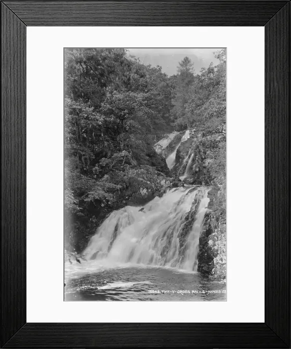 Framed Print : Tyn-y-Groes Falls Framed Print : Tyn-y-Groes Falls