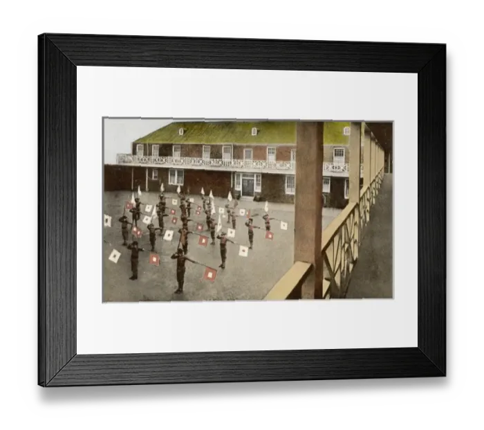 Framed Print : Semaphore 1912 Framed Print : Semaphore 1912