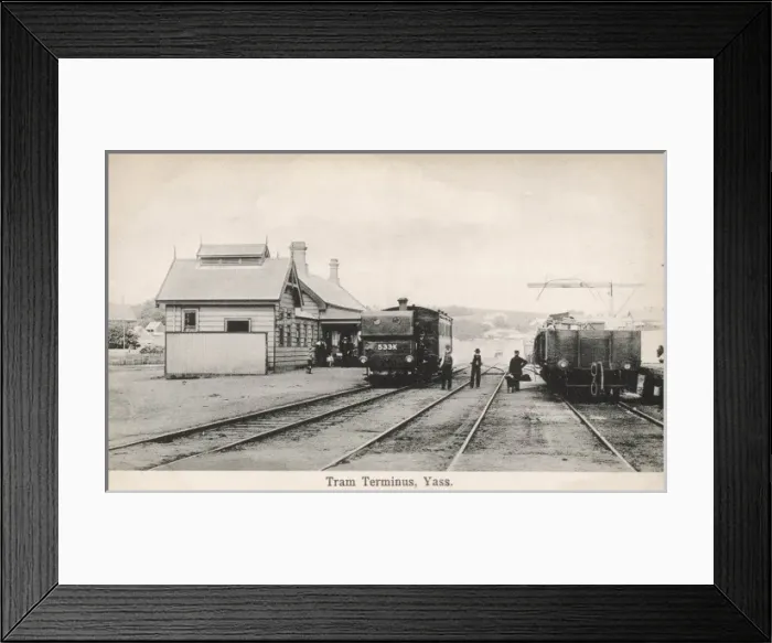 Framed Print : Tram Terminus, Yass Framed Print : Tram Terminus, Yass