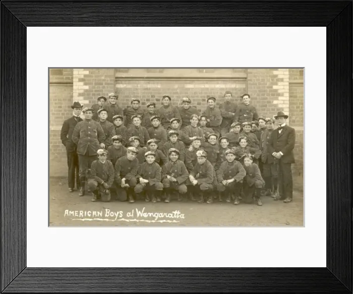 Framed Print : Wangaratta Cooking School 1909 Framed Print : Wangaratta Cooking School 1909