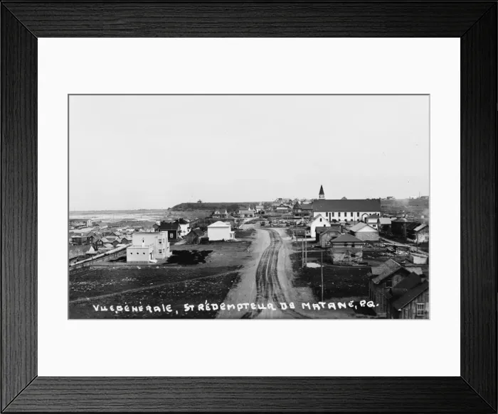 Framed Print : Quebec, Canada - Matane Framed Print : Quebec, Canada - Matane