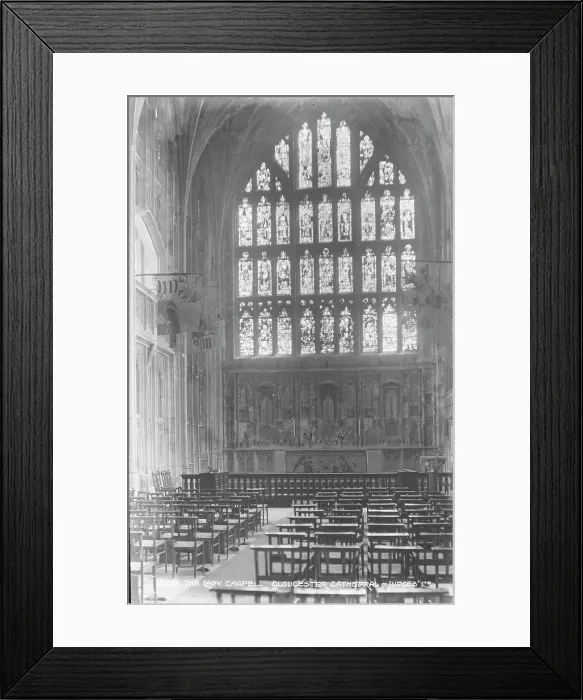 Framed Print : The Lady Chapel, Gloucester Cathedral Framed Print : The Lady Chapel, Gloucester Cathedral