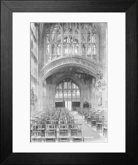 Framed Print : Interior of the Lady Chapel, Gloucester Cathedral