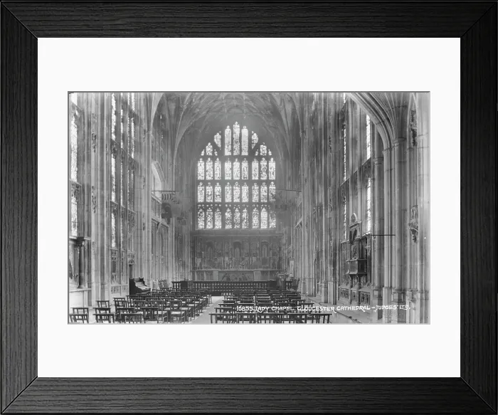 Framed Print : Interior of the Lady Chapel, Gloucester Cathedral Framed Print : Interior of the Lady Chapel, Gloucester Cathedral