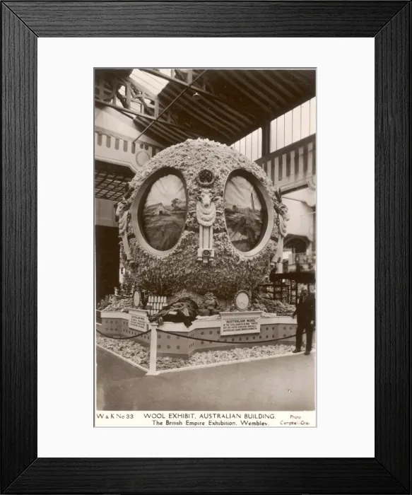Framed Print : British Empire Exhibition Framed Print : British Empire Exhibition