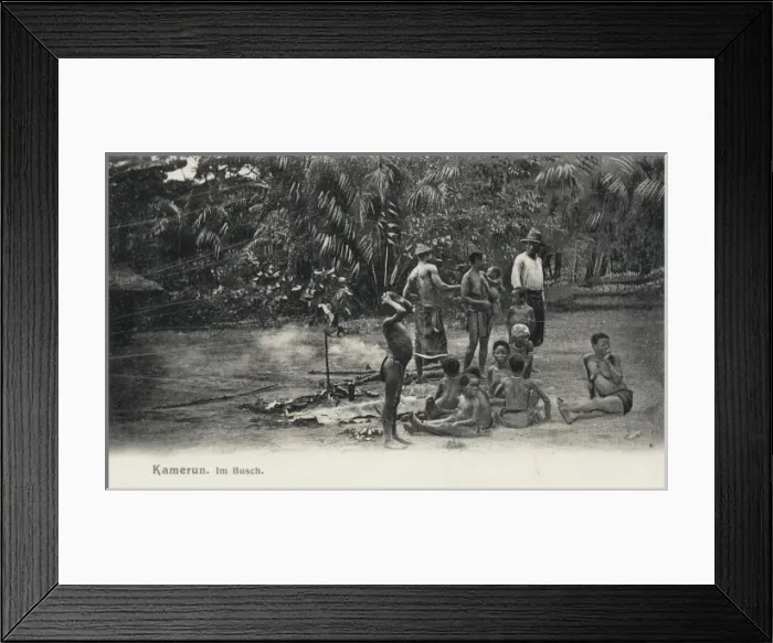 Framed Print : Cameroon, Africa - In the Bush Framed Print : Cameroon, Africa - In the Bush