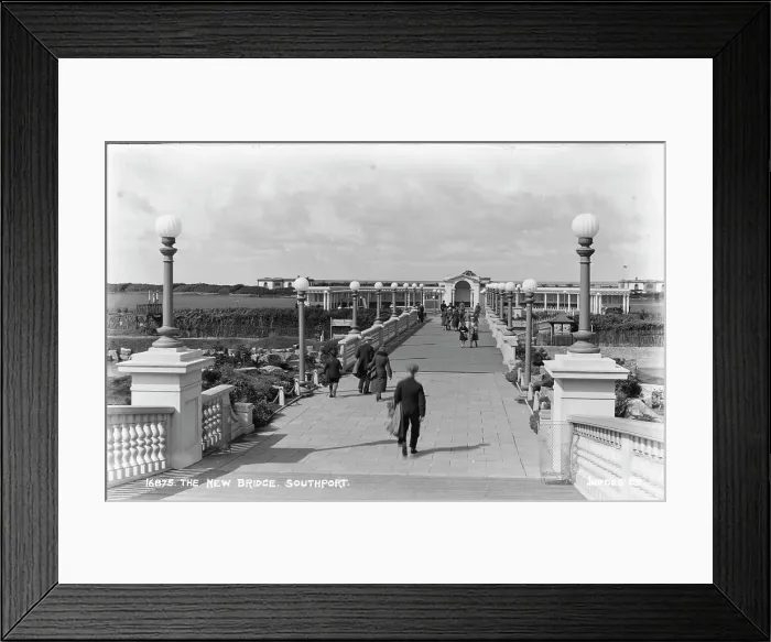 Framed Print : The New Bridge, Southport Framed Print : The New Bridge, Southport