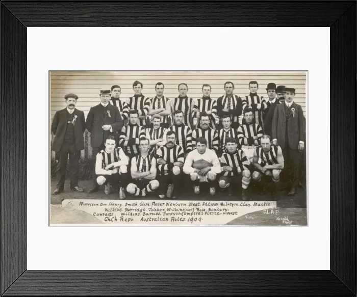 Framed Print : 1909 Australian Rules Football Team Framed Print : 1909 Australian Rules Football Team