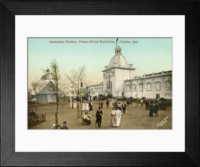 Framed Print : Franco-British Exhibition 1908 Framed Print : Franco-British Exhibition 1908