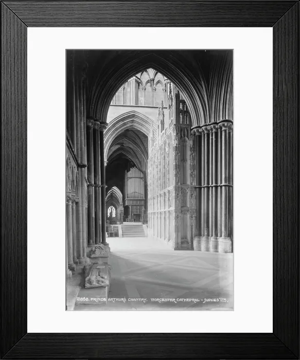 Framed Print : Prince Arthur's Chantry at Worcester Cathedral Framed Print : Prince Arthur's Chantry at Worcester Cathedral