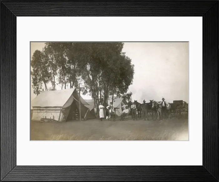 Framed Print : Outback Camp Framed Print : Outback Camp