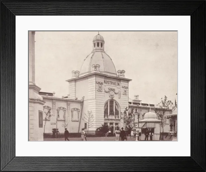 Framed Print : Franco-British Exhibition 1908 Framed Print : Franco-British Exhibition 1908