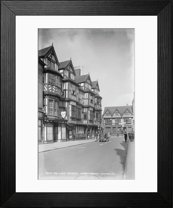 Framed Print : Ireland's Mansion in Shrewsbury Framed Print : Ireland's Mansion in Shrewsbury