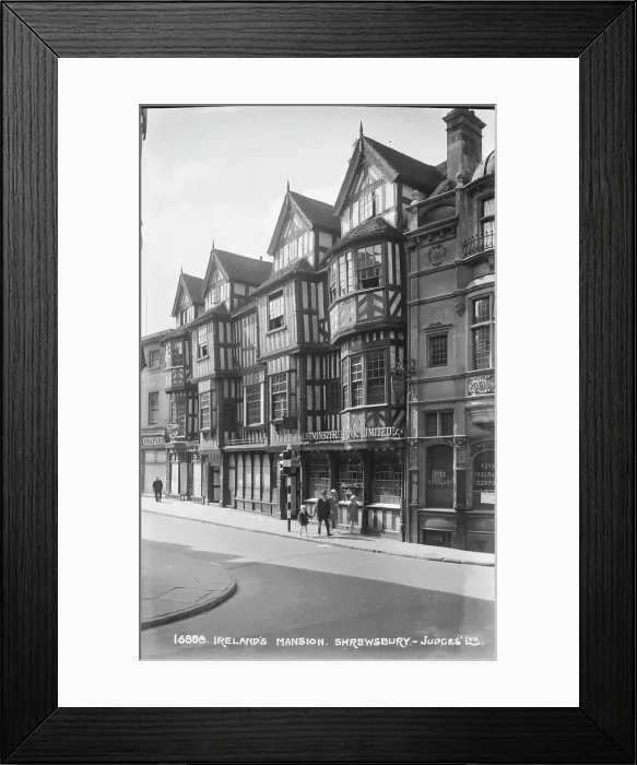 Framed Print : Ireland's Mansion, Shrewsbury Framed Print : Ireland's Mansion, Shrewsbury